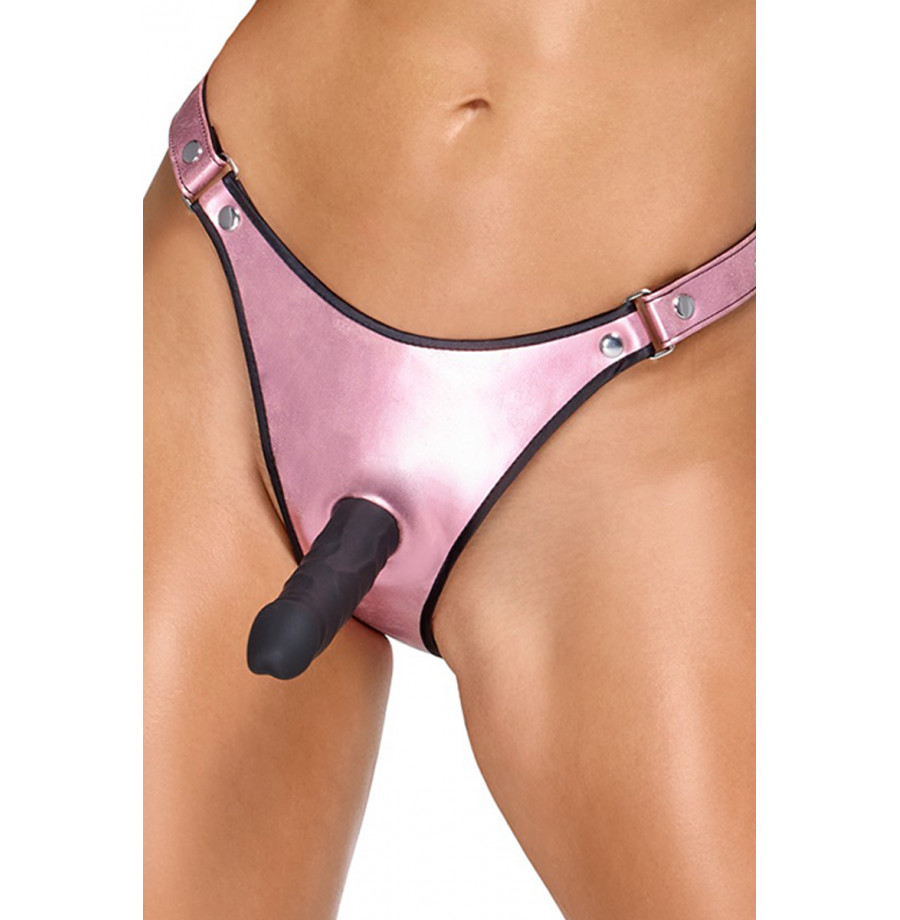 Strap-on-String avec godemiché - Bad Kitty