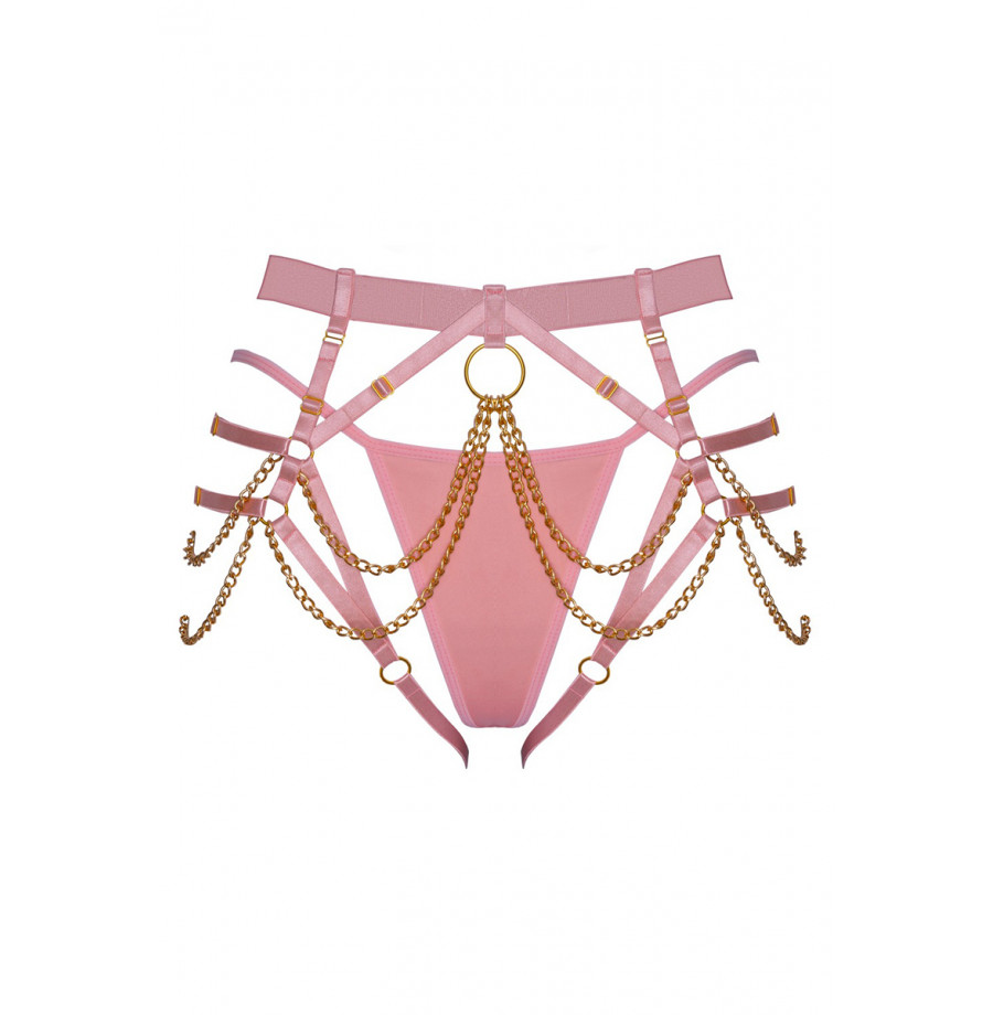 String harnais rose - Bad Kitty