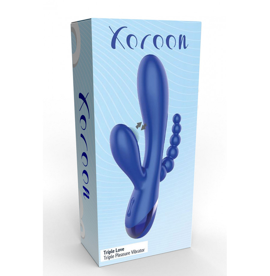 Vibro Multi-plaisirs Triple Love - Xocoon