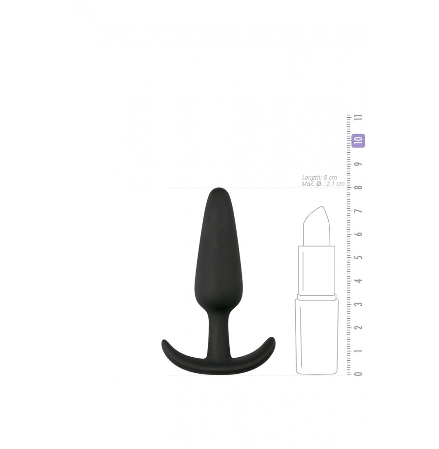 Mini plug Anchor silicone  8 x 2,1 cm - Easytoys