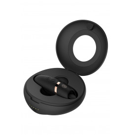 Stimulateur 2 en 1 avec langue vibrante - Rosy Gold