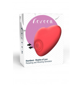 Stimulateur à pulsations et vibrations Heartbeat - Xocoon
