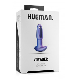 Plug anal à vibrations et tapotements Voyager - Hueman