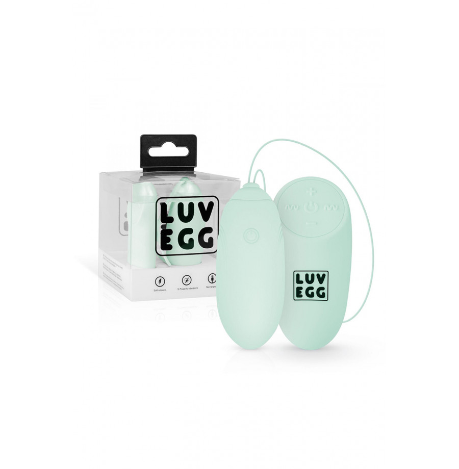 Oeuf vibrant télécommandé vert - LUV EGG