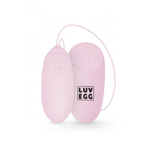 Oeuf vibrant télécommandé rose - LUV EGG