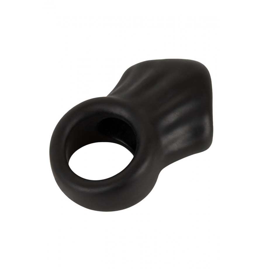 Cock Ring avec Ball Stretcher liquid silicone - Erecto 