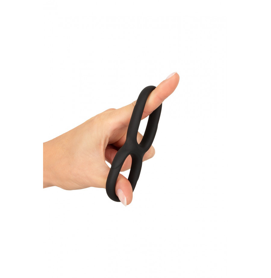 Double Cock Ring liquid silicone - Erecto