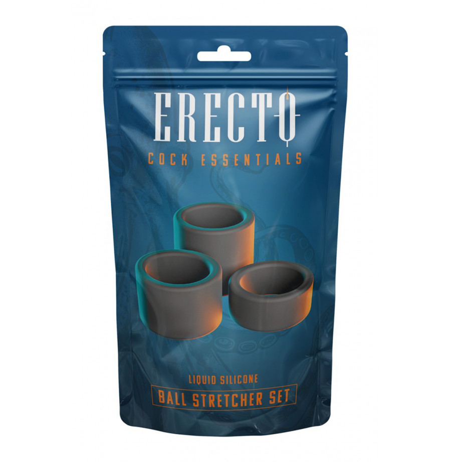 Set 3 Ball Stretcher liquid silicone - Erecto
