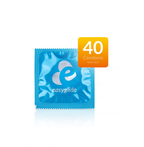 40 préservatifs parfumés - EasyGlide