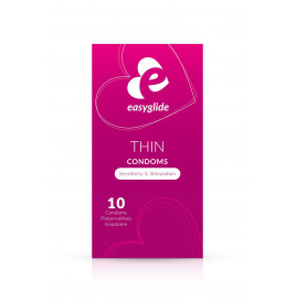 10 préservatifs Extra Fins - EasyGlide
