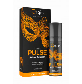 Gel stimulant embrassable Liquid Pulse - Orgie