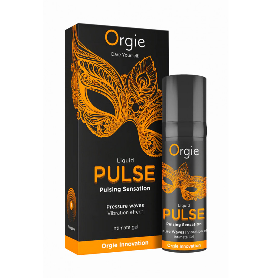 Gel stimulant embrassable Liquid Pulse - Orgie