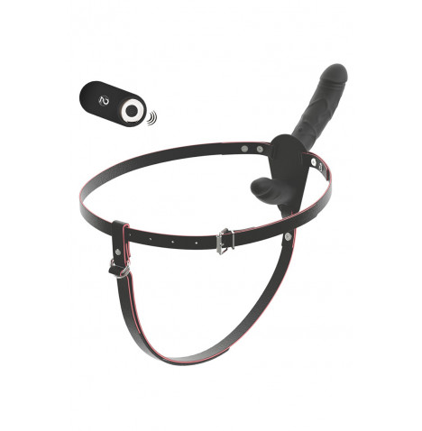 Double gode ceinture vibrant télécommandé - You2Toys
