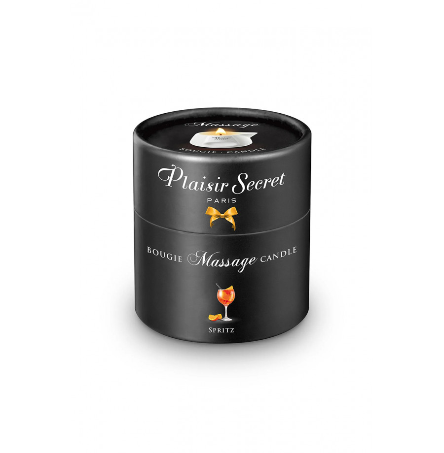 Bougie de massage gourmande Spritz - Plaisir secret
