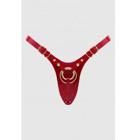 Harnais Fabulous rouge vernis - Strap On Me