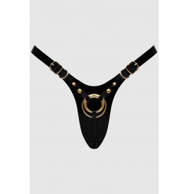 Harnais Fabulous noir vernis - Strap On Me