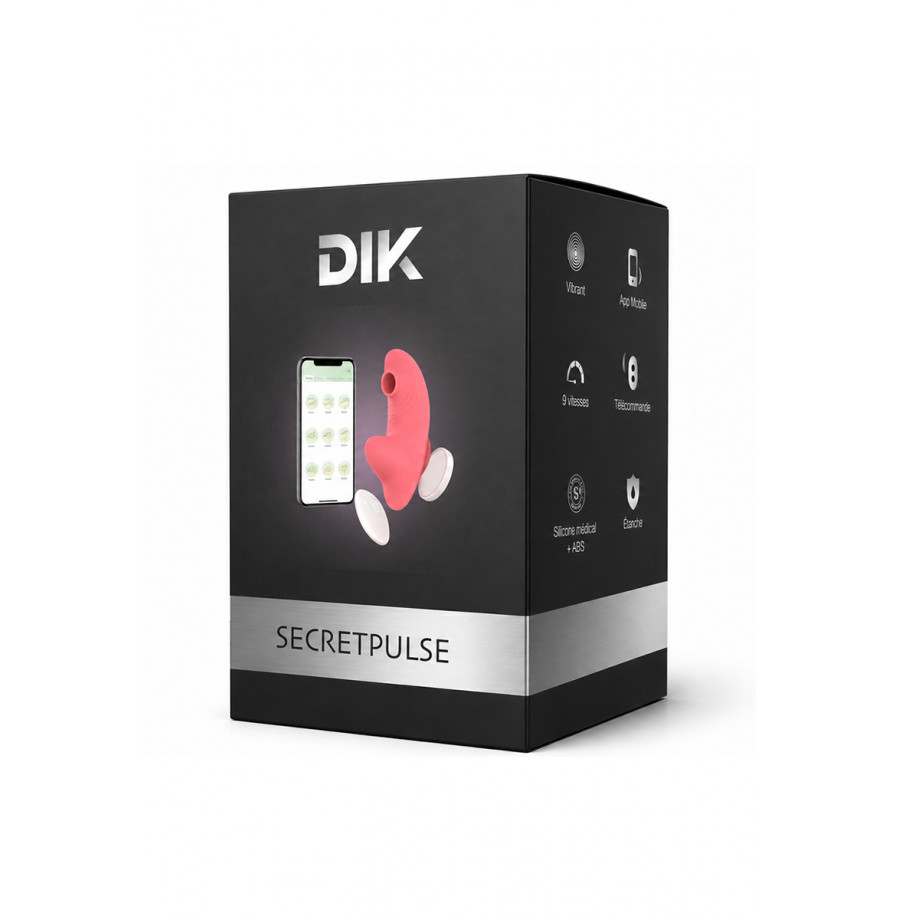 Culotte vibrante connectée Secret Pulse - DIK