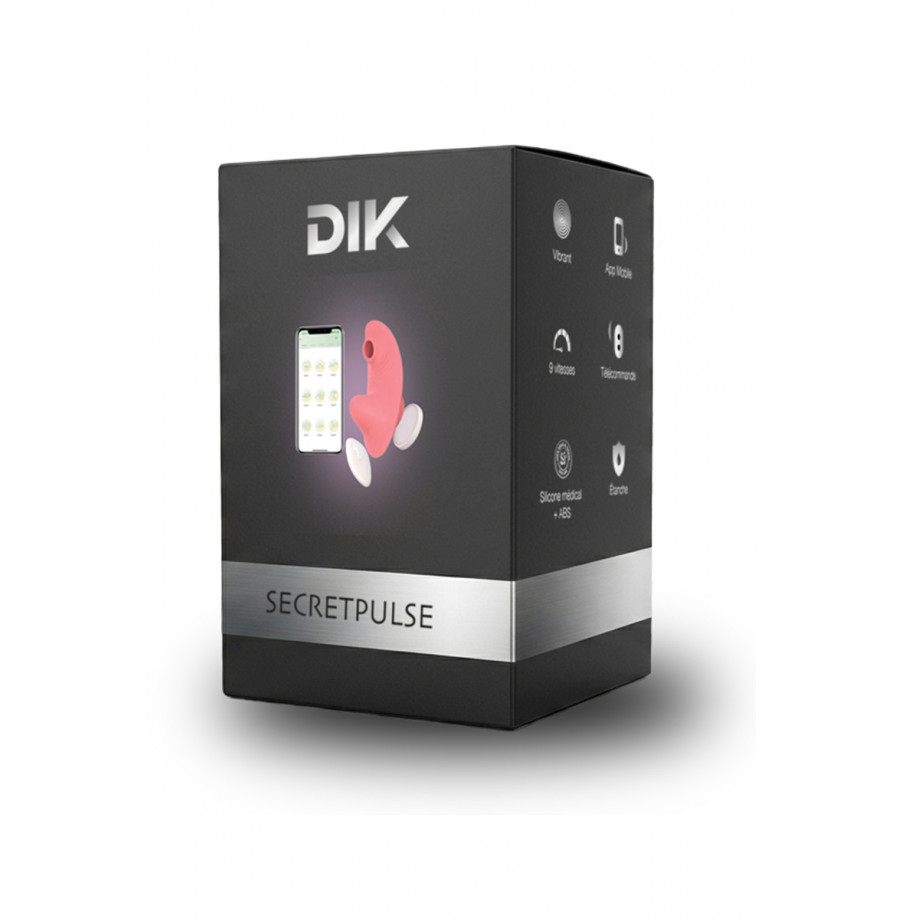 Culotte vibrante connectée Secret Pulse - DIK