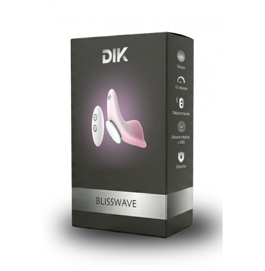 Culotte vibrante télécommandée Blisswave - DIK