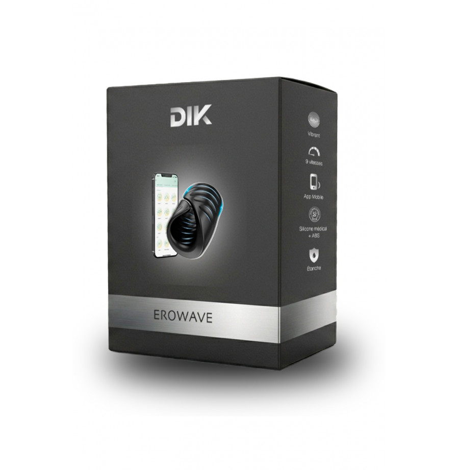 Masturbateur masculin connecté Erowave - DIK