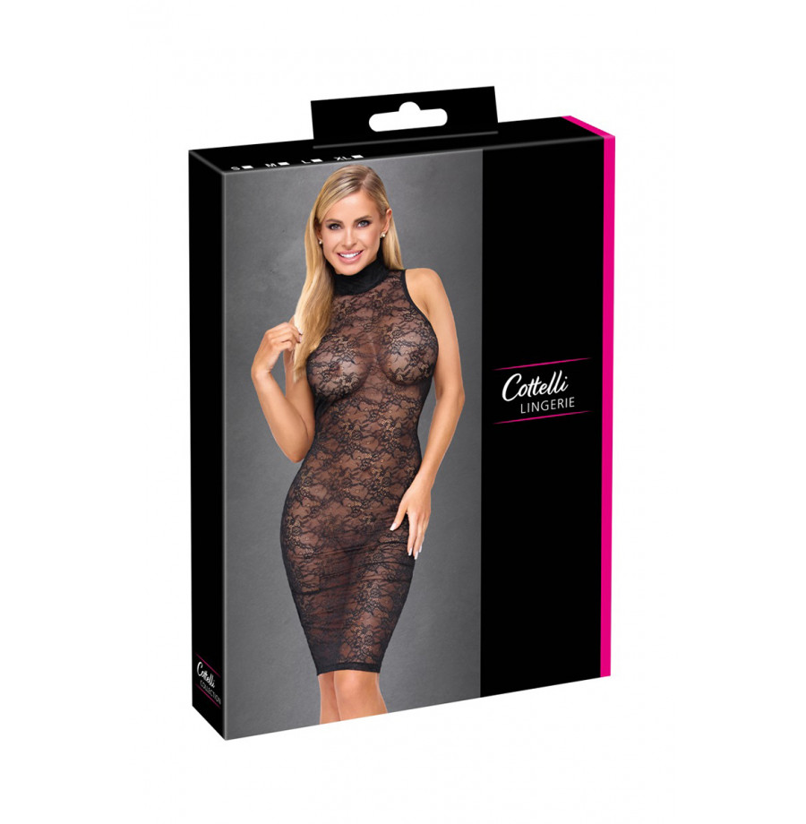 Robe mi-longue en dentelle  - Cottelli LINGERIE 
