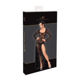 Robe longue One More Kiss F405 - Noir Handmade