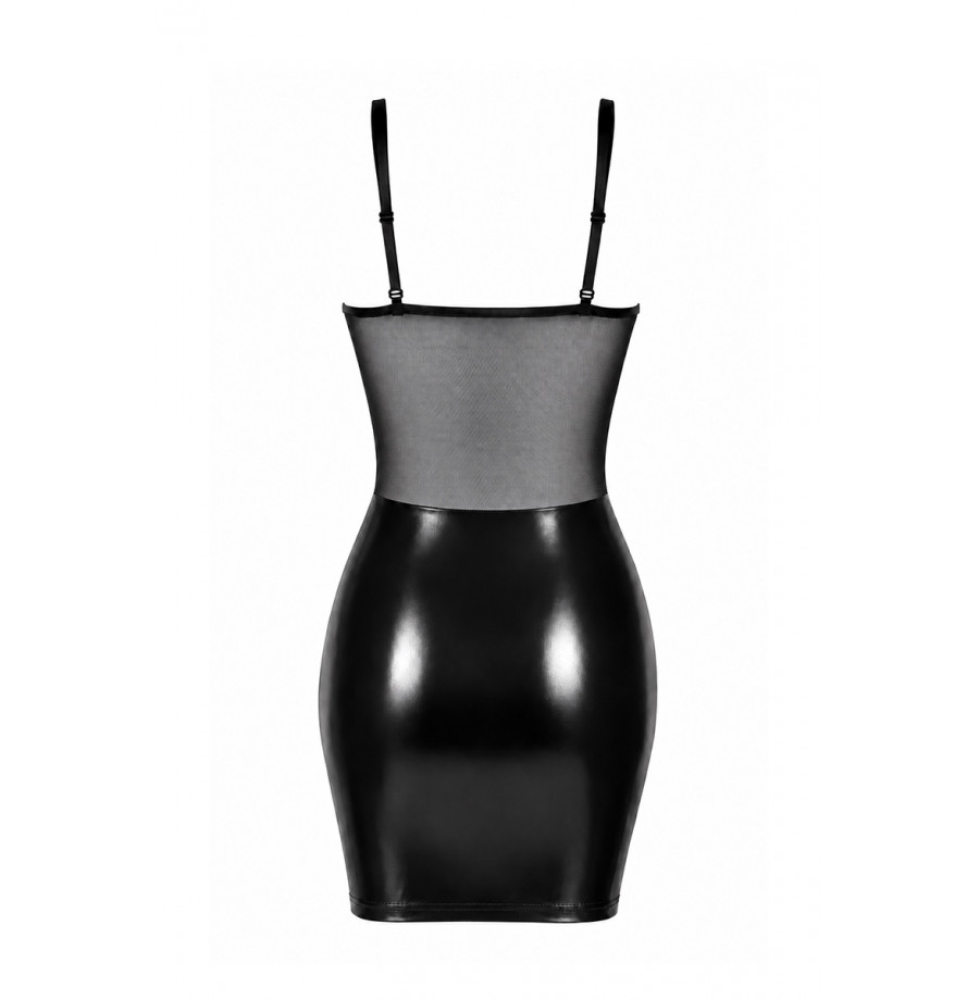 Mini robe Do Not Disturb F409 - Noir Handmade