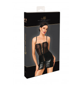 Mini robe Do Not Disturb F409 - Noir Handmade