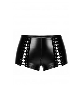 Short lacé Do Not Disturb F411 - Noir Handmade