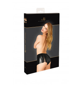 Short lacé Do Not Disturb F411 - Noir Handmade
