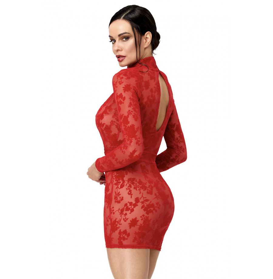 Mini robe Lovebite F415 - Noir Handmade