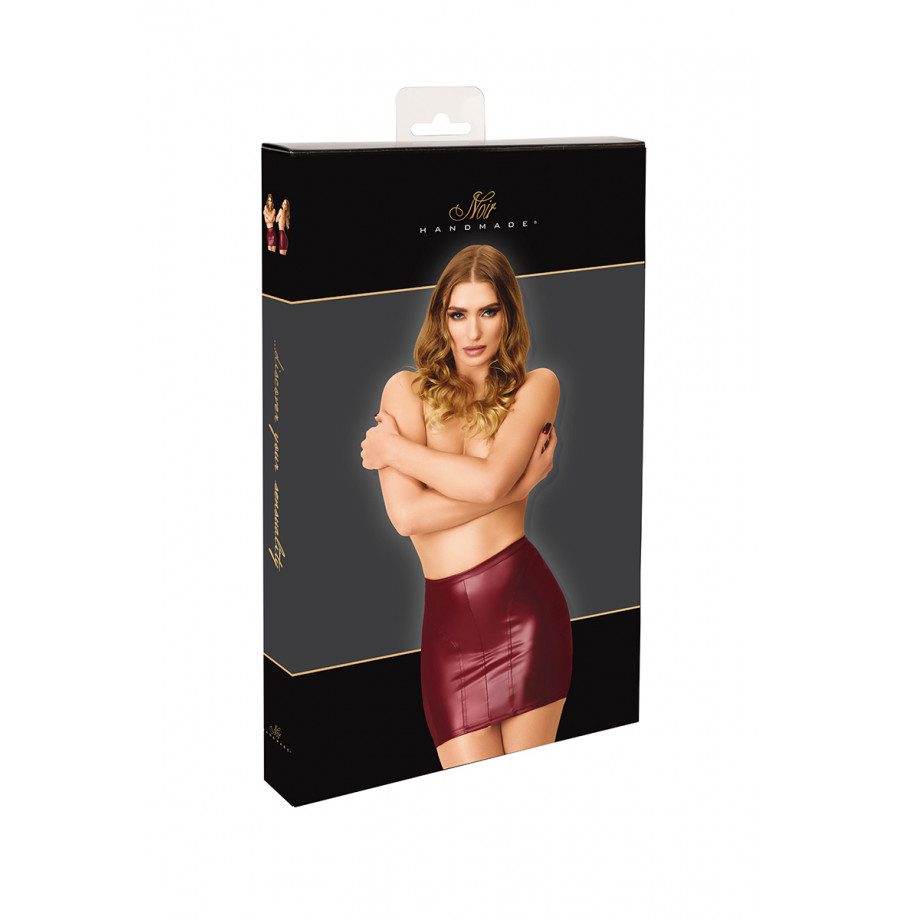 Mini jupe Affair F399 - Noir Handmade