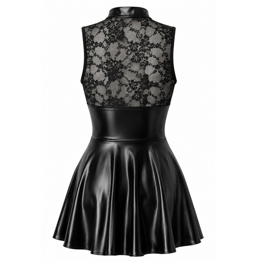 Mini robe One More Kiss F404 - Noir Handmade