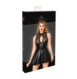 Mini robe One More Kiss F404 - Noir Handmade