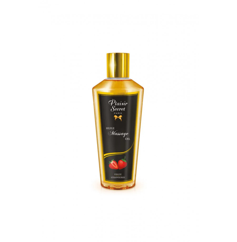 Huile de massage fraise 30ml - Plaisir Secret