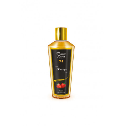 Huile de massage fraise 30ml - Plaisir Secret