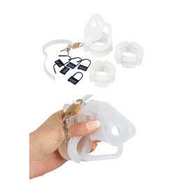 Cage de chasteté en silicone 15 pièces - You2Toys