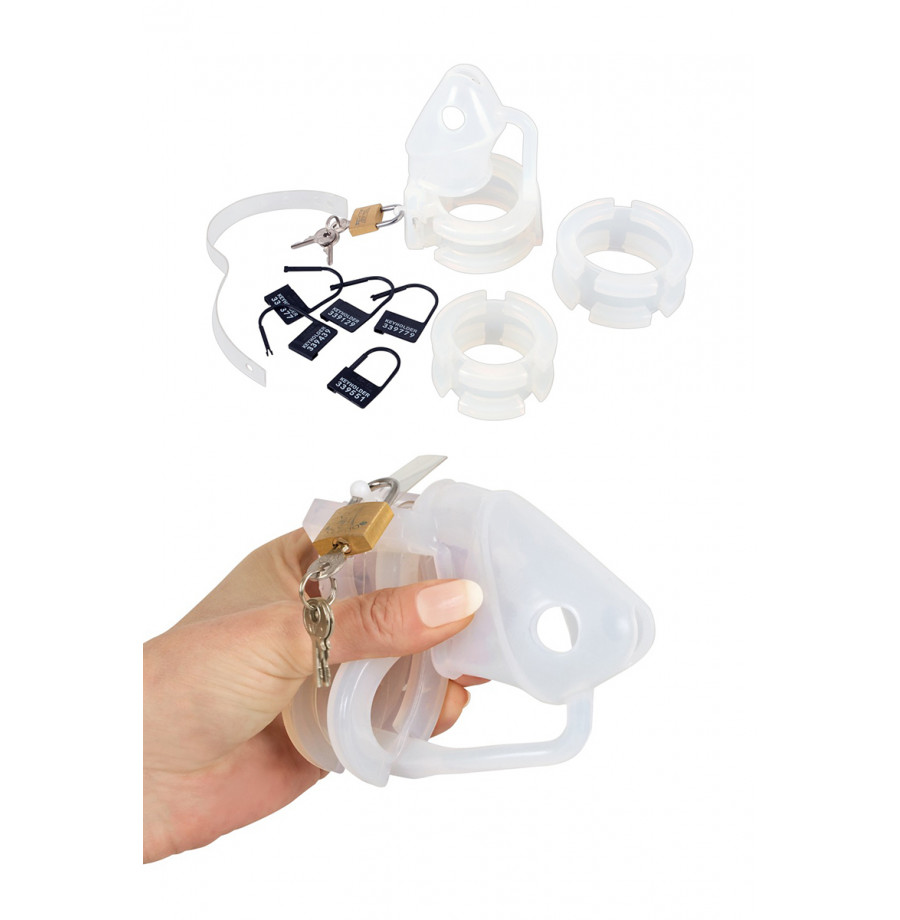 Cage de chasteté en silicone 15 pièces - You2Toys