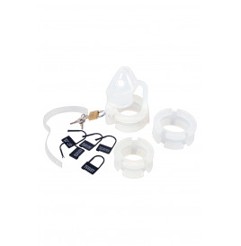Cage de chasteté en silicone 15 pièces - You2Toys