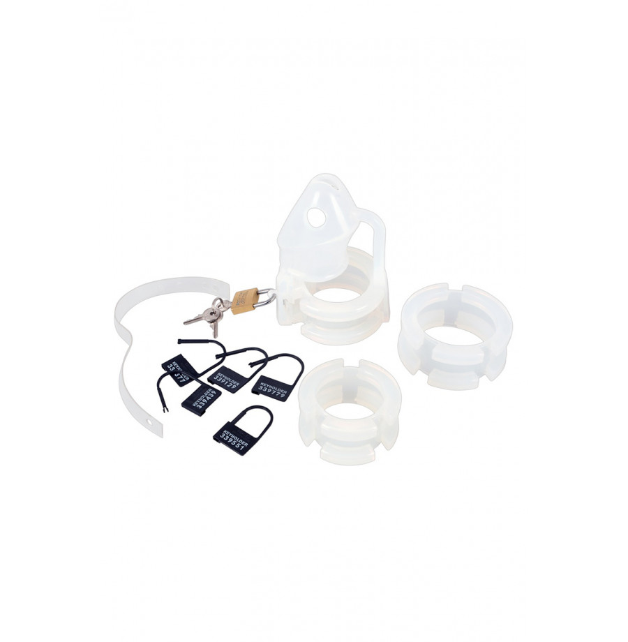 Cage de chasteté en silicone 15 pièces - You2Toys
