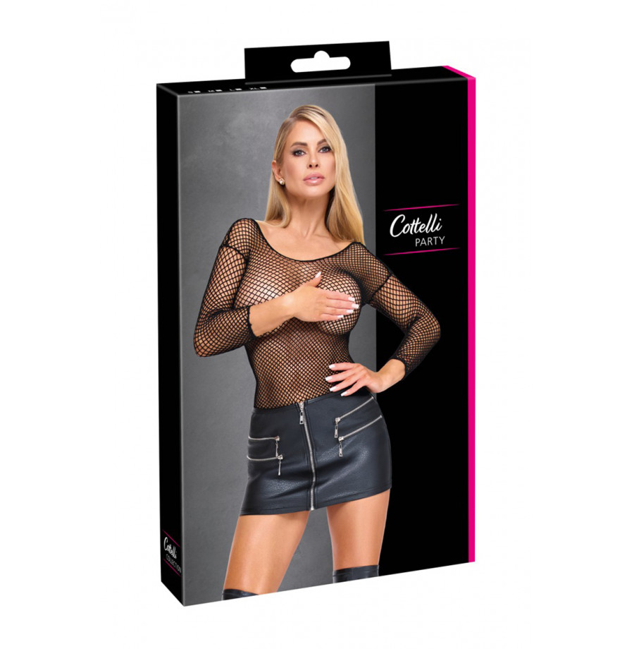 Mini-jupe en simili-cuir - Cottelli PARTY 