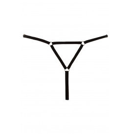 String ouvert à anneaux dorés - Cottelli Lingerie