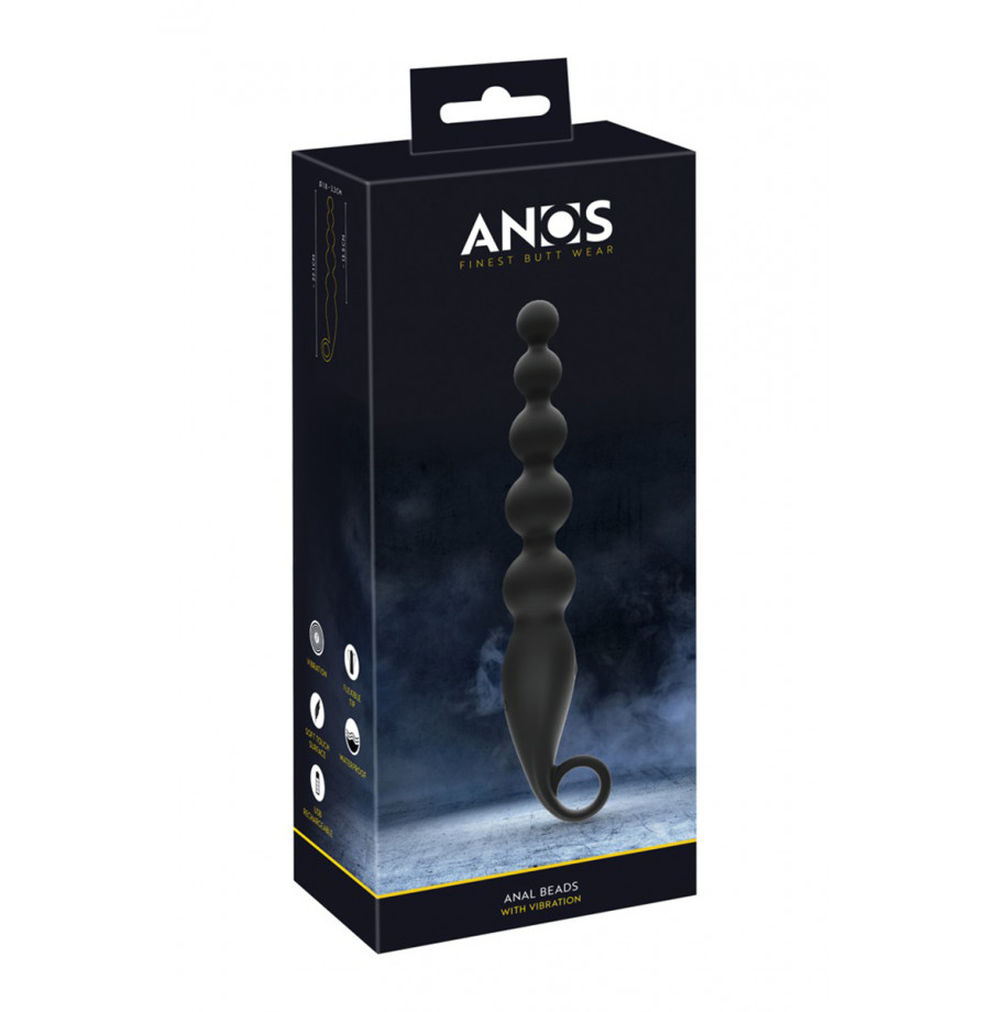 Boules anales vibrantes rechargeables - Anos