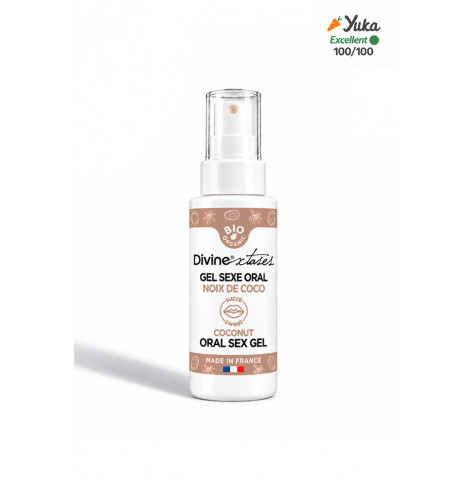 Gel sexe oral noix de coco - Divinextases