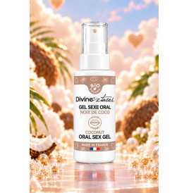 Gel sexe oral noix de coco - Divinextases
