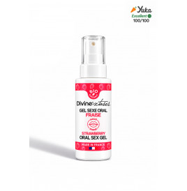 Gel sexe oral fraise - Divinextases