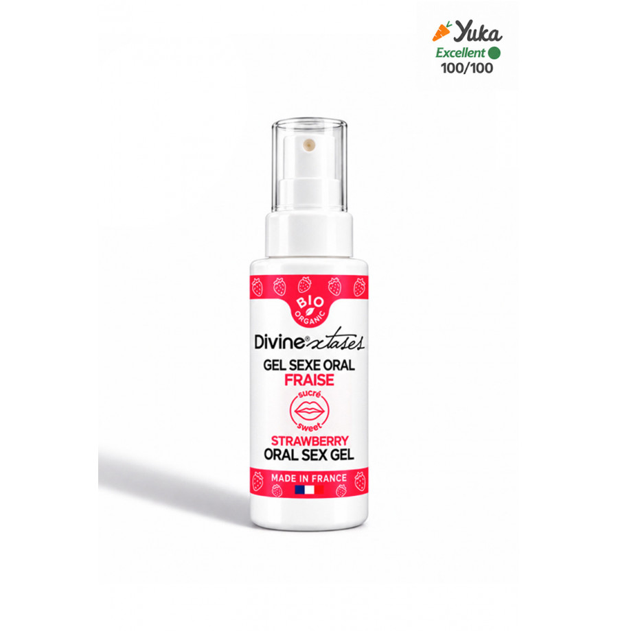 Gel sexe oral fraise - Divinextases