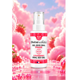 Gel sexe oral fraise - Divinextases