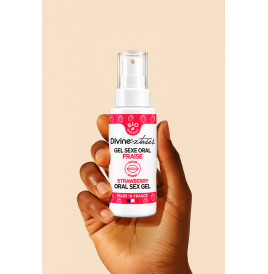 Gel sexe oral fraise - Divinextases